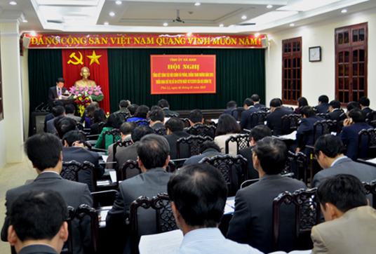 Tỉnh ủy Hà Nam tổ chức Hội nghị tổng kết công tác nội chính và phòng, chống tham nhũng năm 2015, triển khai Chỉ thị số 50-CT/TW ngày 07-12-2015 của Bộ Chính trị 