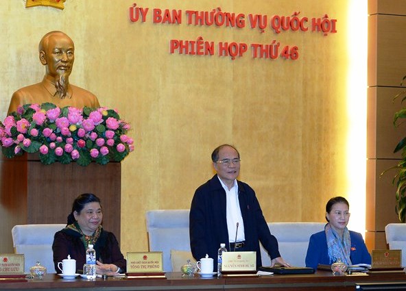 Phiên họp thứ 46, Ủy ban Thường vụ Quốc hội