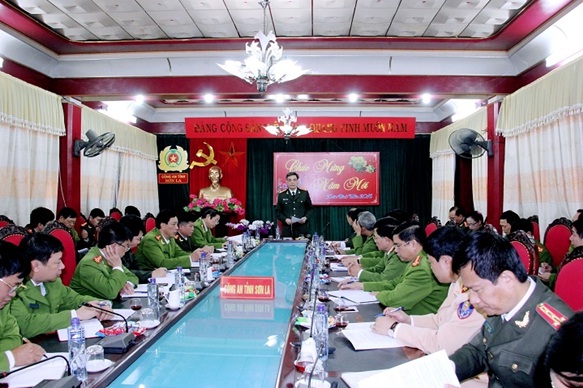 Công an tỉnh tổ chức Hội nghị giao ban triển khai công tác đảm bảo an ninh trật tự dịp tết Bính Thân 2016