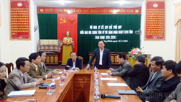 Quang cảnh Lễ ký kết
