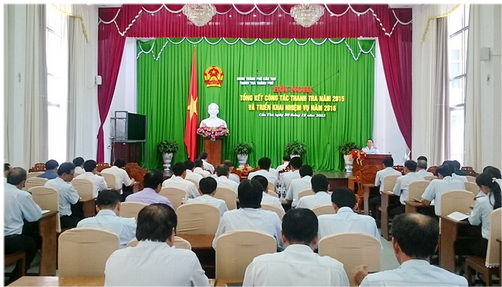 Một Hội nghị của ngành Thanh tra thành phố Cần Thơ