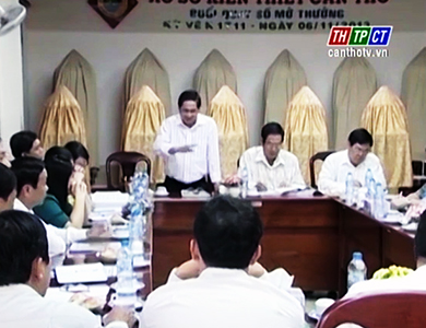 Ban Nội chính Thành ủy Cần Thơ làm việc với Công ty Xổ số kiến thiết thành phố