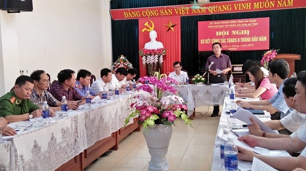 Hội nghị sơ kết công tác thi hành án dân sự 6 tháng đầu năm 2016 tỉnh Hà Nam