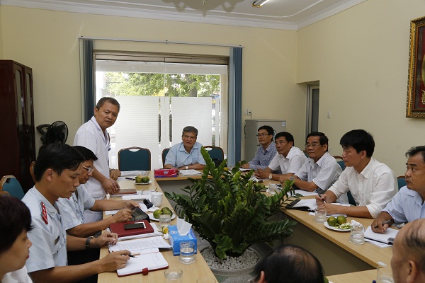 Đoàn công tác của Ban Nội chính Trung ương làm việc với lãnh đạo Bệnh viện E