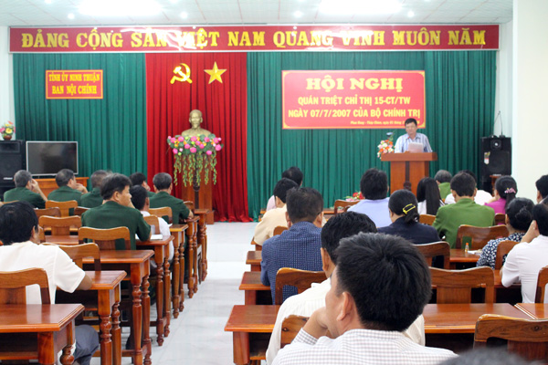 Quang cảnh Hội nghị