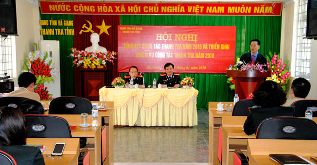 Hội nghị triển khai nhiệm vụ Thanh tra tỉnh Hà Giang