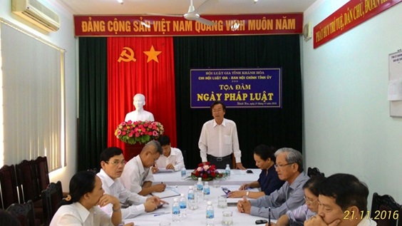 Quang cảnh buổi tọa đàm