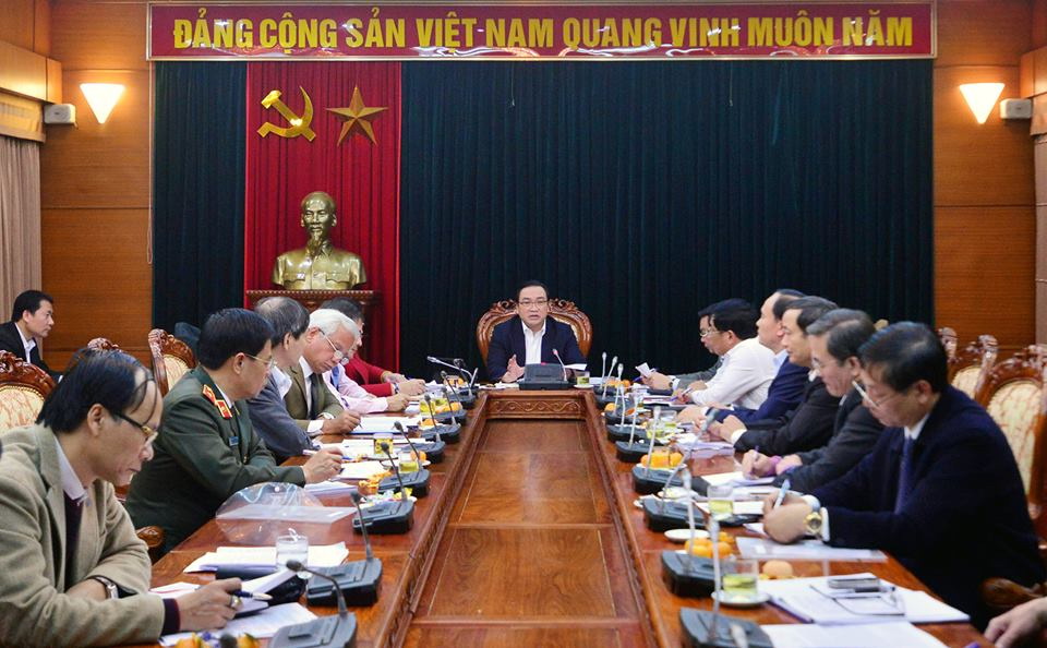 Quang cảnh cuộc họp