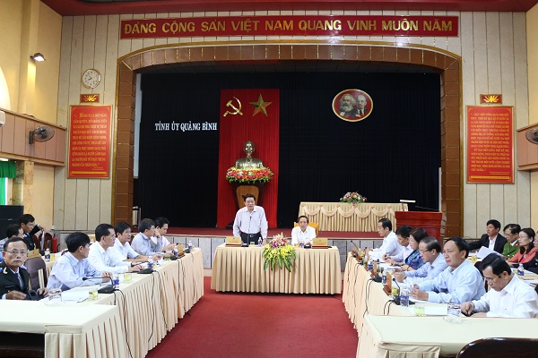 Đồng chí Phan Đình Trạc, Ủy viên Trung ương Đảng, Trưởng Ban Nội chính Trung ương, Phó Trưởng ban Thường trực Ban Chỉ đạo Trung ương về PCTN phát biểu kết luận