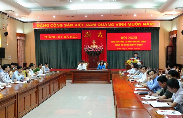 Quang cảnh Hội nghị