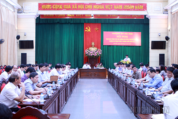 Quang cảnh Hội nghị