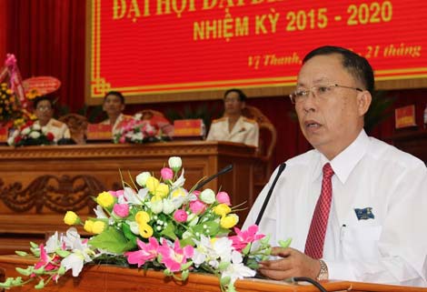 Bí thư Tỉnh ủy Hậu Giang Trần Công Chánh