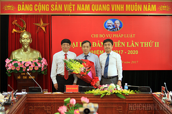 Chi ủy Chi bộ Vụ Pháp luật, Ban Nội chính Trung ương nhiệm kỳ 2017-2020