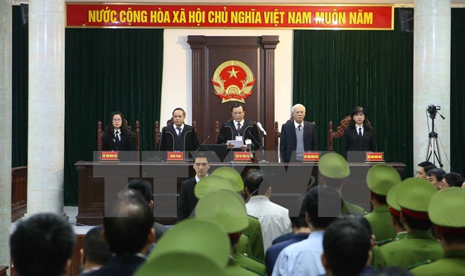 Hội đồng xét xử tuyên án Trịnh Xuân Thanh và đồng phạm