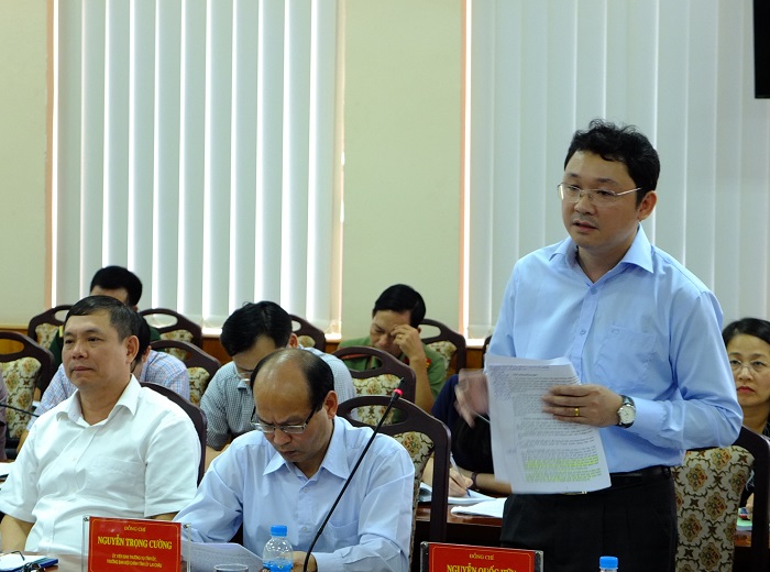 Đồng chí Nguyễn Quốc Hữu, Phó Trưởng Ban Nội chính Tỉnh ủy Thái Nguyên