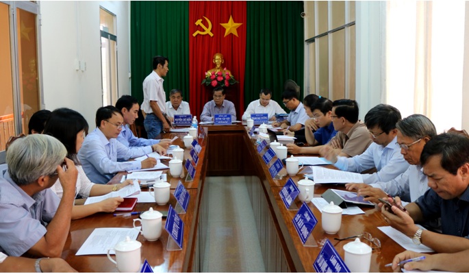 Bí thư Tỉnh ủy Huỳnh Tấn Việt tham gia tiếp dân thường kỳ tháng 3-2019 cùng lãnh đạo UBND tỉnh tại Trụ sở Ban Tiếp công dân tỉnh