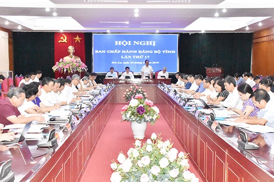 Hội nghị Ban Chấp hành Đảng bộ tỉnh Sơn La lần thứ 17