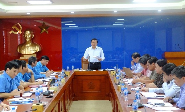 Kiểm tra việc thực hiện Nghị quyết Trung ương 4 (khóa XII), các quy định về nêu gương của cán bộ, đảng viên tại Tổng Liên đoàn Lao động Việt Nam