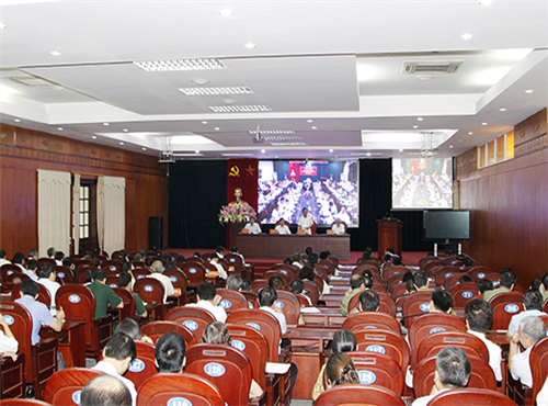 Hội nghị trực tuyến quán triệt triển khai, sơ kết, tổng kết một số văn bản của Trung ương tỉnh Sơn La