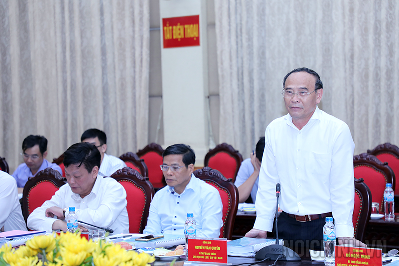 Đồng chí Nguyễn Văn Quyền, Chủ tịch Hội Luật gia Việt Nam