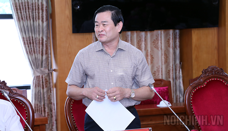 Đồng chí Nguyễn Đình Quyền, nguyên Viện trưởng Viện nghiên cứu lập pháp của Quốc hội