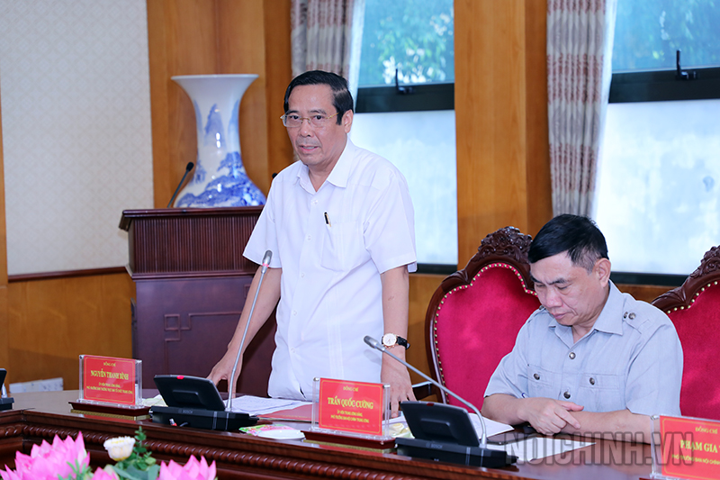 Đồng chí Nguyễn Thanh Bình, Ủy viên Trung ương Đảng, Phó Trưởng ban Thường trực Ban Tổ chức Trung ương 