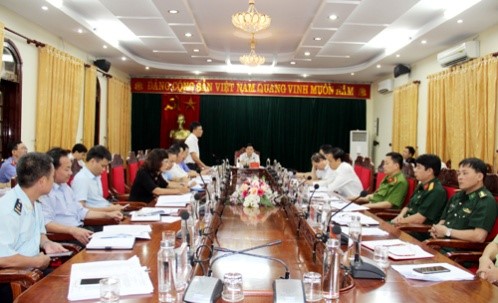 Hội nghị giao ban khối nội chính tỉnh Nghệ An (tháng 8-2019)