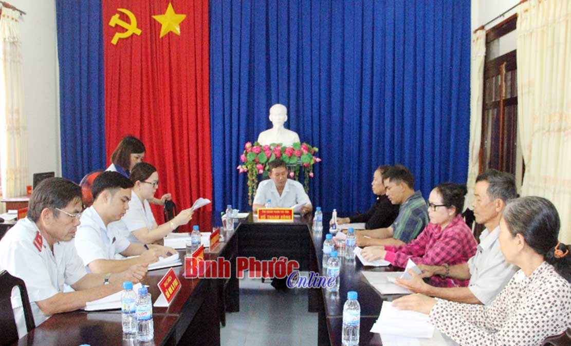 Lãnh đạo tỉnh Bình Phước tiếp công dân định kỳ tháng 8
