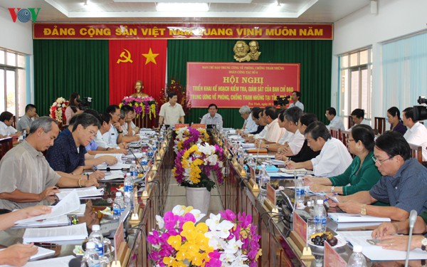 Đoàn công tác Ban Chỉ đạo Trung ương về phòng chống tham nhũng công bố Kế hoạch, kiểm tra, giám sát về phòng, chống tham nhũng tại tỉnh Trà Vinh