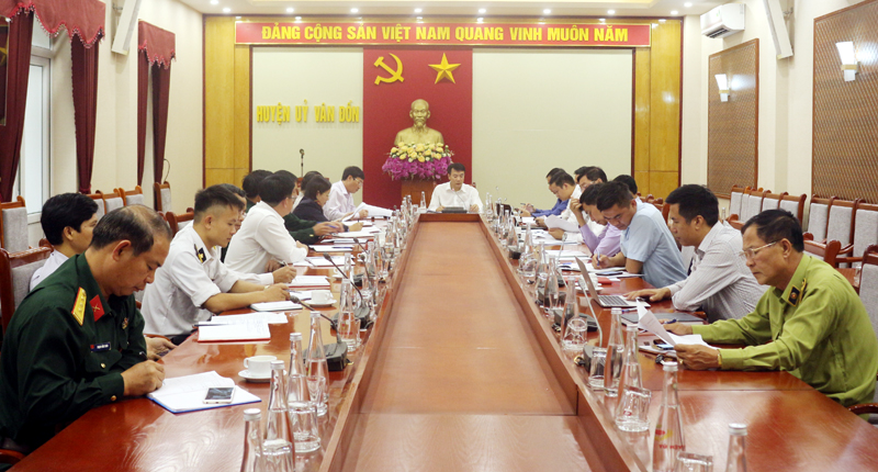 Huyện ủy Vân Đồn, tỉnh Quảng Ninh chú trọng công tác nội chính và cải cách tư pháp 