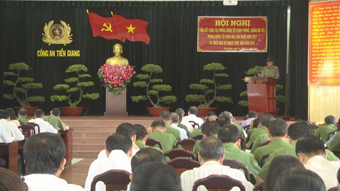 Một Hội nghị về công tác phòng chống tội phạm tỉnh Tiền Giang 