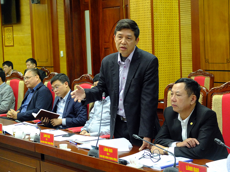 Đồng chí Vũ Văn Tài, Phó Vụ trưởng Vụ Theo dõi xử lý các vụ án, Ban Nội chính Trung ương