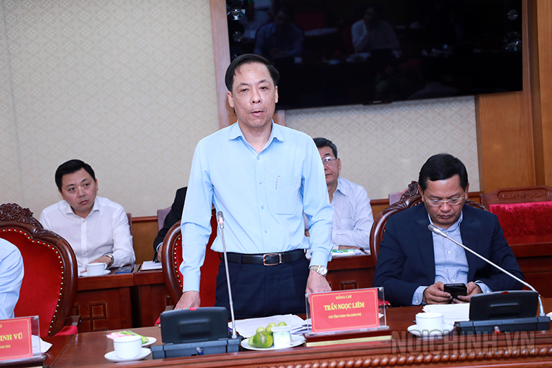 Đồng chí Trần Ngọc Liêm, Phó tổng Thanh tra Chính phủ