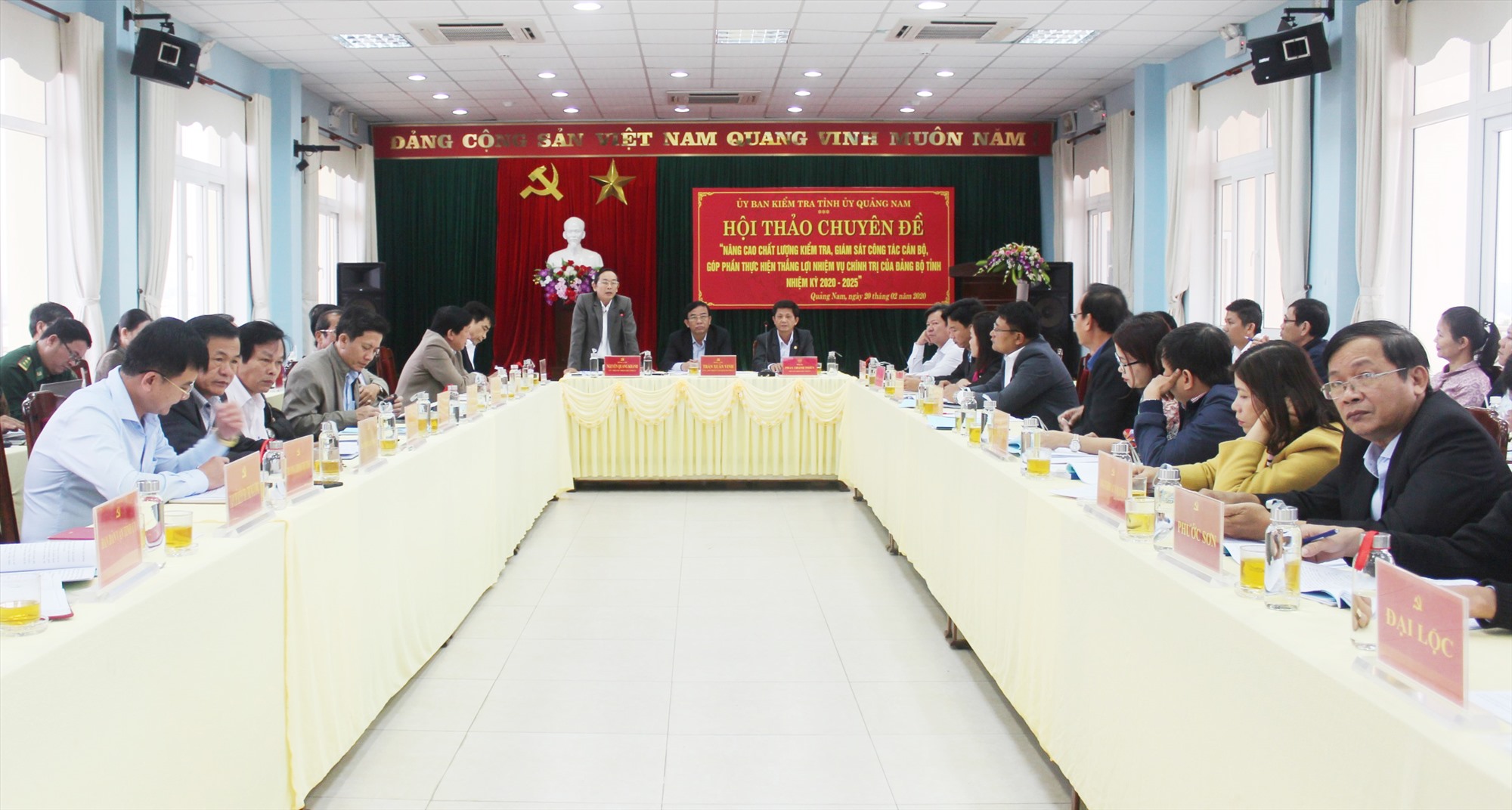 Hội thảo chuyên đề về công tác kiểm tra, giám sát của Tỉnh ủy Quảng Nam