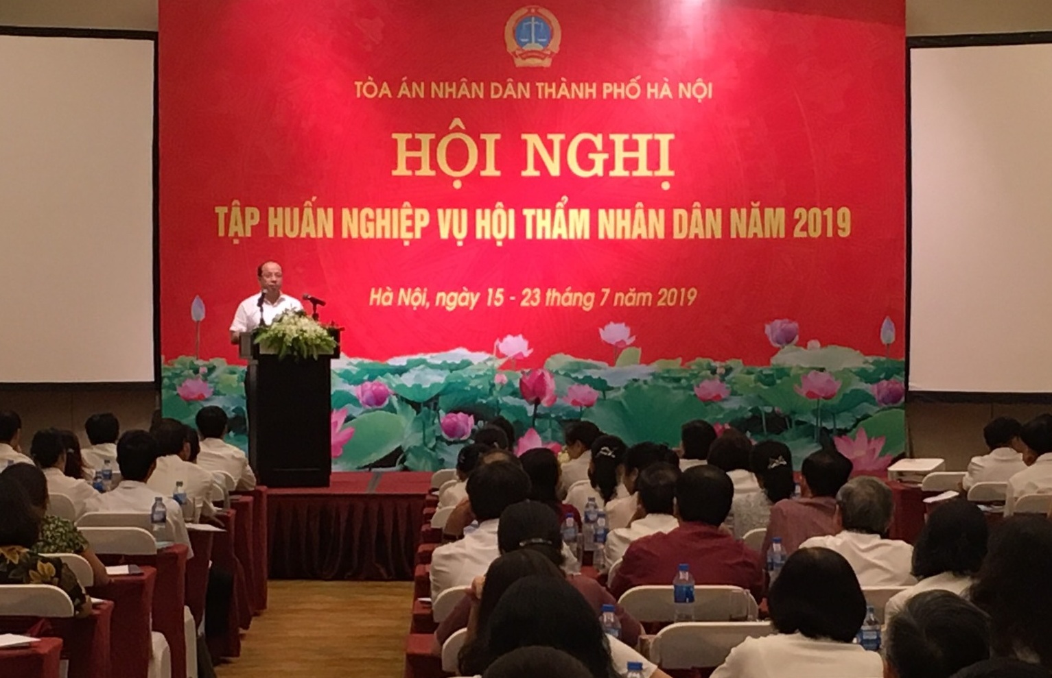 Tòa án nhân dân thành phố Hà Nội tổ chức tập huấn nghiệp vụ Hội thẩm nhân dân