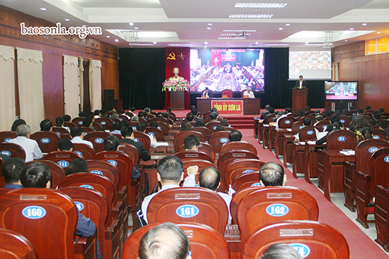 Một Hội nghị của Tỉnh ủy Sơn La