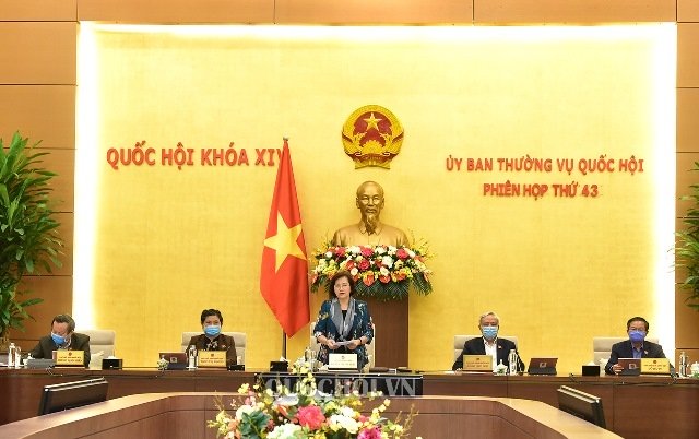 Chủ tịch Quốc hội Nguyễn Thị Kim Ngân phát biểu bế mạc Phiên họp