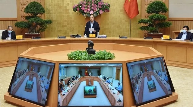 Thủ tướng Nguyễn Xuân Phúc chủ trì họp Thường trực Chính phủ, ứng phó dịch Covid-19