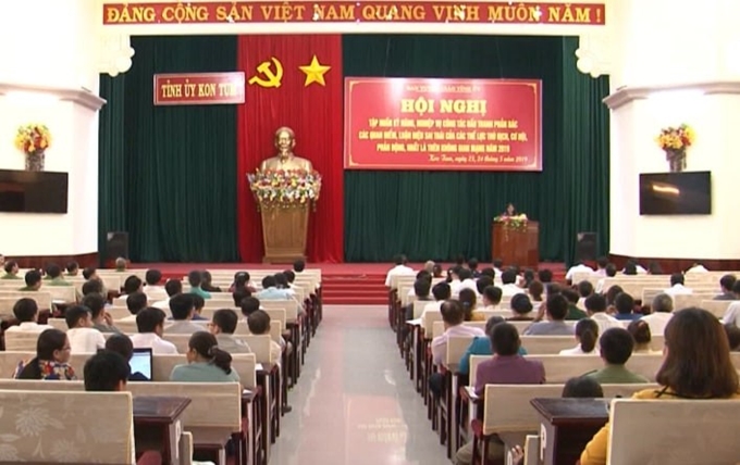Một Hội nghị của Tỉnh ủy Kon Tum