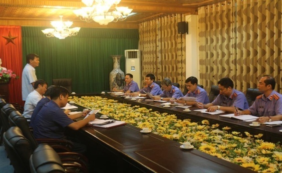 Ban Nội chính Tỉnh ủy làm việc với Viện kiểm sát nhân dân tỉnh Phú Thọ trao đổi, nắm bắt  về tình hình, kết quả thực hiện nhiệm vụ công tác nội chính