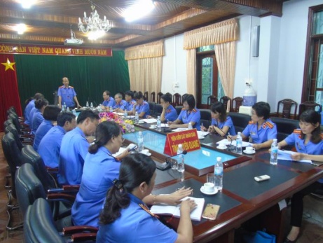 Đoàn kiểm tra Viện kiểm sát nhân dân tối cao kiểm tra công tác kiểm sát và giải quyết khiếu nại, tố cáo trong hoạt động tư pháp tại tỉnh Tuyên Quang