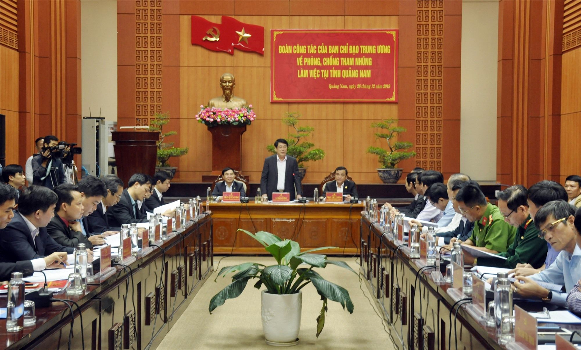 Đoàn công tác của Ban Chỉ đạo Trung ương về phòng, chống tham nhũng làm việc tại Quảng Nam
