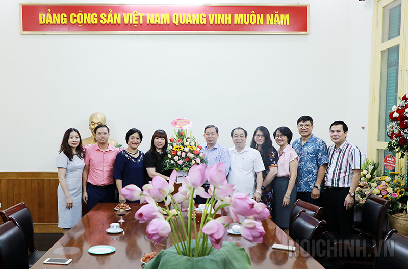 Vụ Cải cách tư pháp chúc mừng Tạp chí Nội chính nhân kỷ niệm 95 năm Ngày Báo chí cách mạng Việt Nam