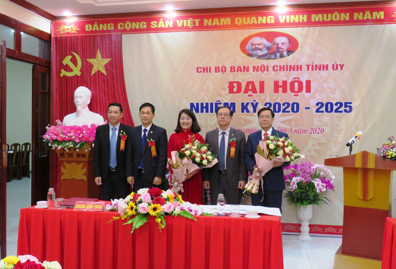 Đại hội Chi bộ Ban Nội chính Tỉnh ủy Lạng Sơn, nhiệm kỳ 2020-2025