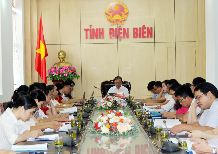 Hội nghị công tác tư pháp 6 tháng đầu năm tỉnh Điện Biên