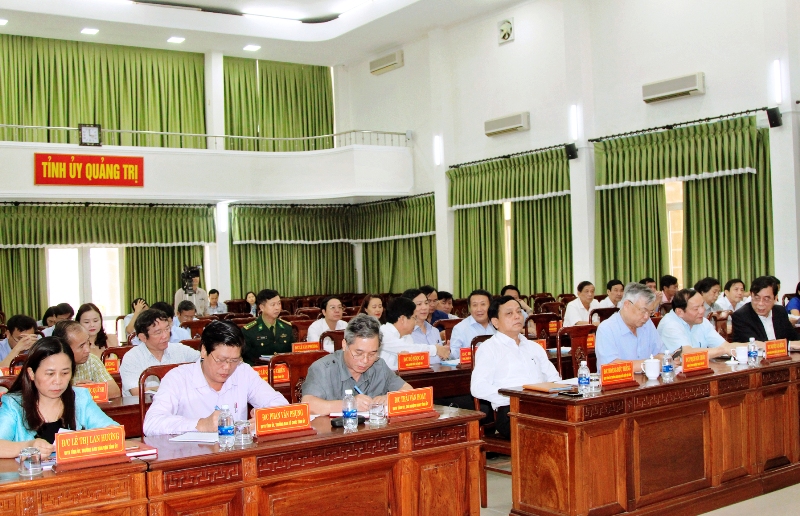 Một Hội nghị Ban Chấp hành Đảng bộ tỉnh Quảng Trị 
