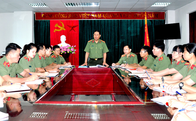 Công an tỉnh Tuyên Quang chỉ đạo thực hiện củng cố, kiện toàn các đơn vị được giao thực hiện các hoạt động tư pháp