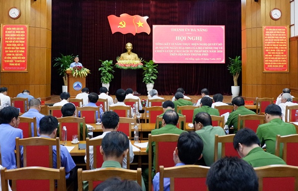 Một Hội nghị triển khai công tác cải cách tư pháp thành phố Đà Nẵng