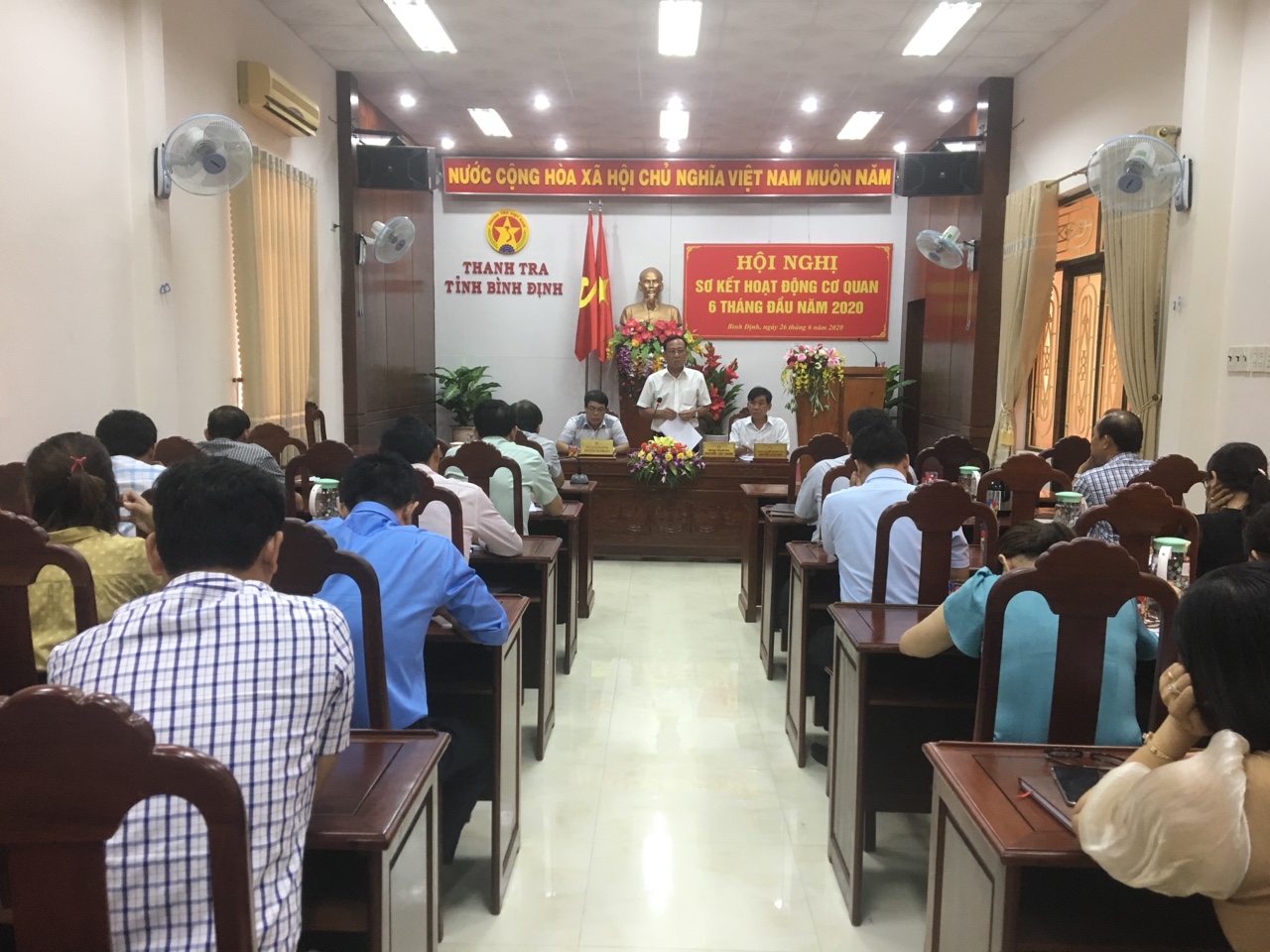 Một Hội nghị của Thanh tra tỉnh Bình Định