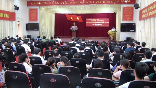 Hội nghị triển khai Luật Phòng, chống tham nhũng, Luật Tố cáo năm 2018 của tỉnh Yên Bái